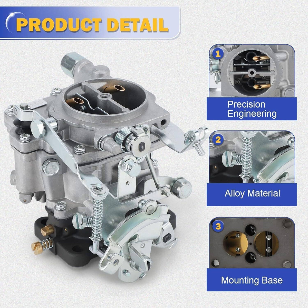Bethesda Industrial 2 Barrel Carburetor Carb For 1986-1988 Suzuki Samurai 1.3L Engine Model Toy-250