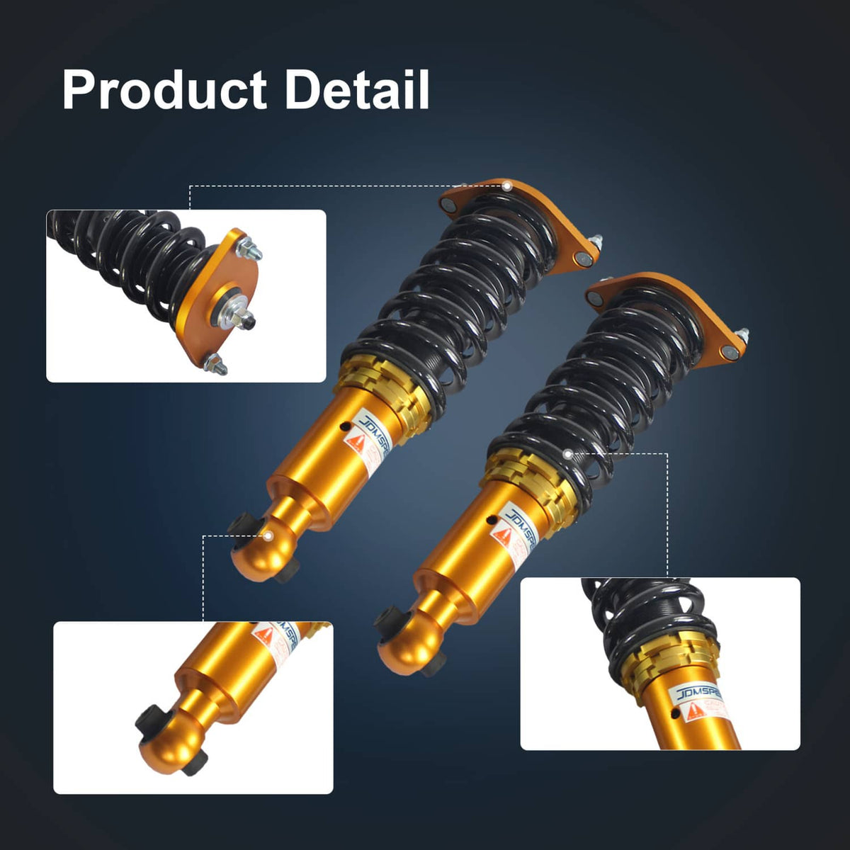 Bethesda Industrial Set 4 Full Coilover Struts Shock Suspension Kit For 2008-2013 Subaru Impreza