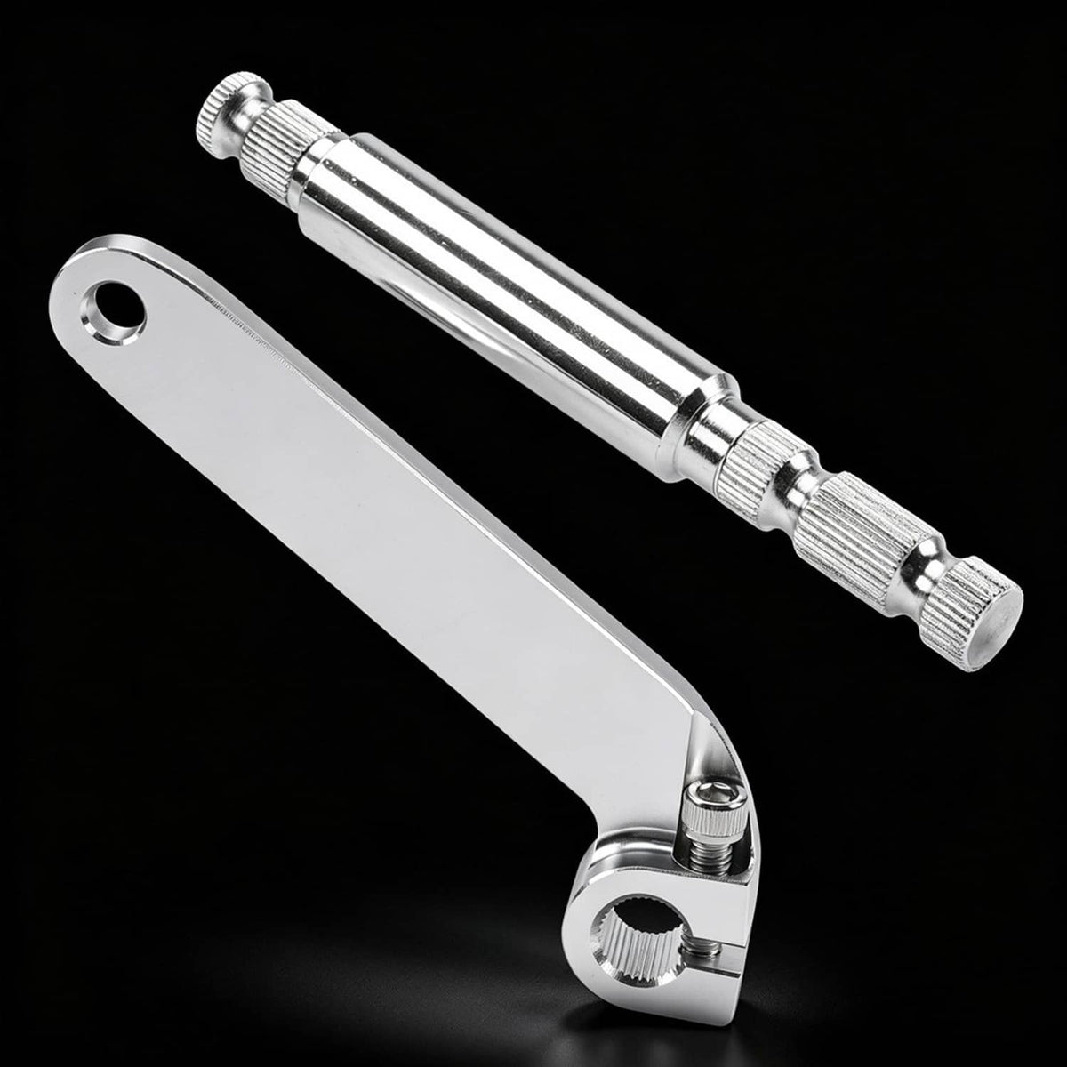 Bethesda Industrial Shifter Rod Lever & Shaft Fit For Harley Touring Road King Electra Glide 1984-16