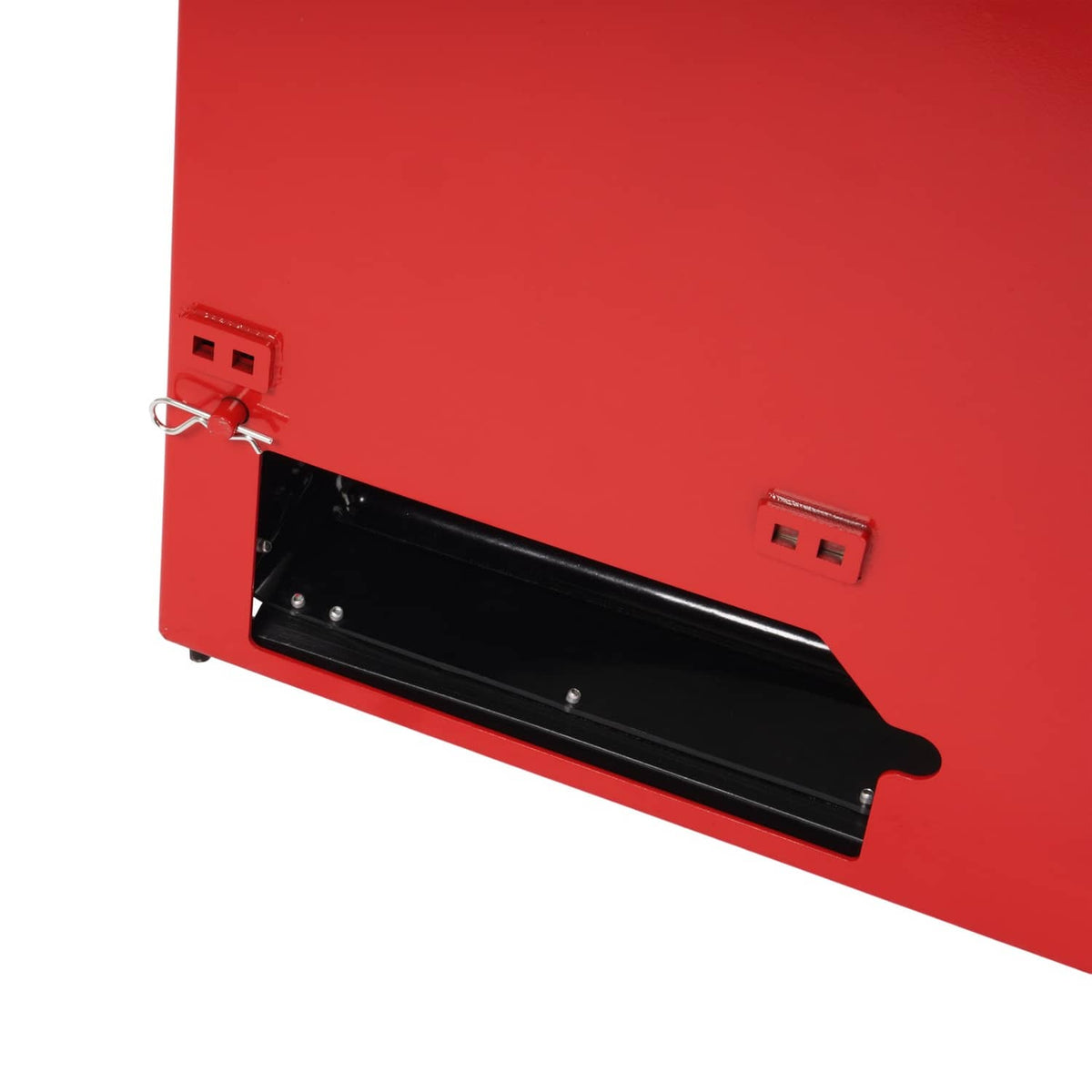 Bethesda Industrial Side Mount Catcher For Universal Red+Black Powder Coated Grass Catcher Frame