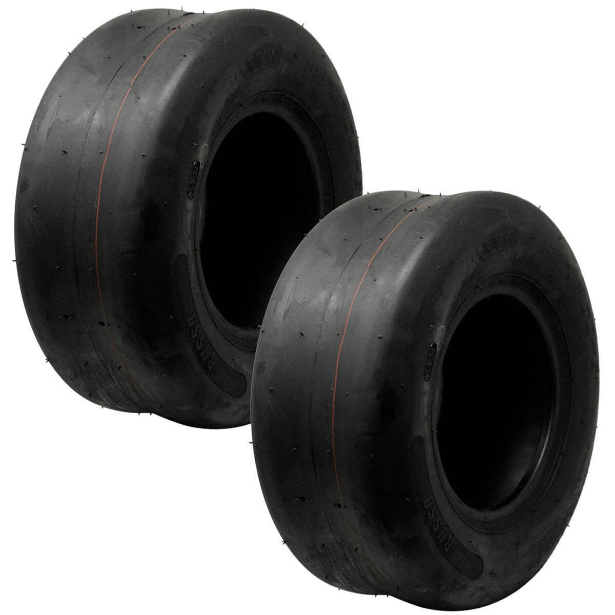 Bethesda Industrial (2) OTR 13x5.00-6 Smooth 4 Ply Tires for Lawn Garden Tractor Zero Turns