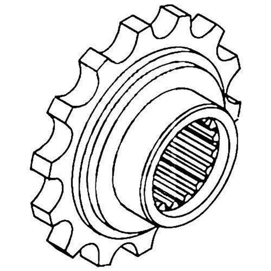 Bethesda Industrial Coupler Sprocket Front fits Oliver 1650 107415A