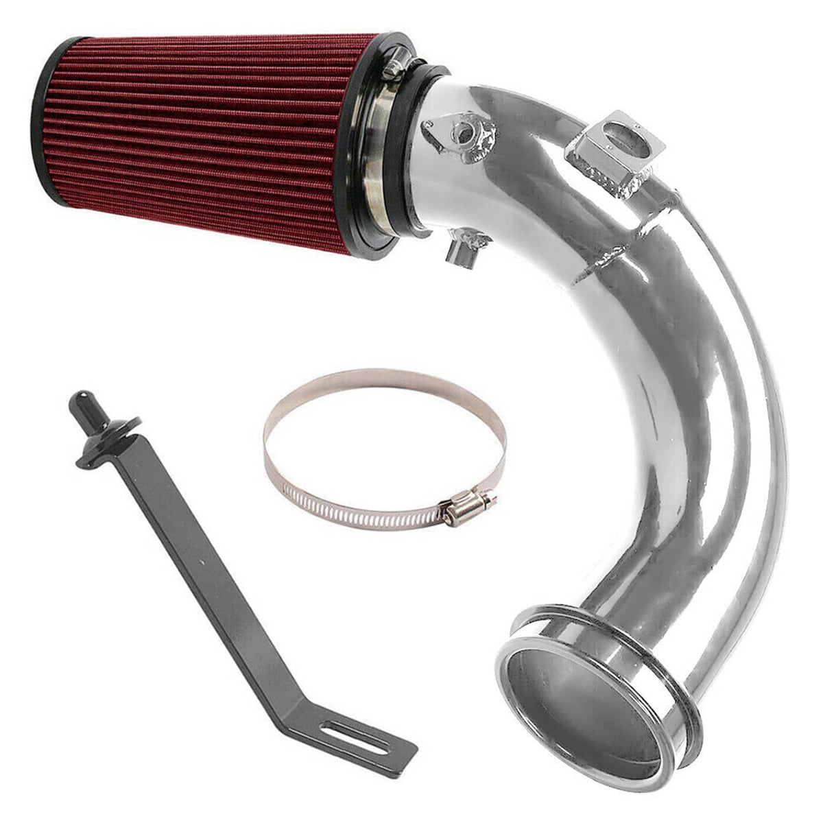Bethesda Industrial Oiled Filter Cold Air Intake Kit For 2007-2012 Dodge Ram 6.7L Cummins Diesel