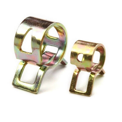 Bethesda Industrial 115PC 6-22mm Spring Hose Clamps Fastener Fuel Water Line Pipe Air Tube Clips Kit