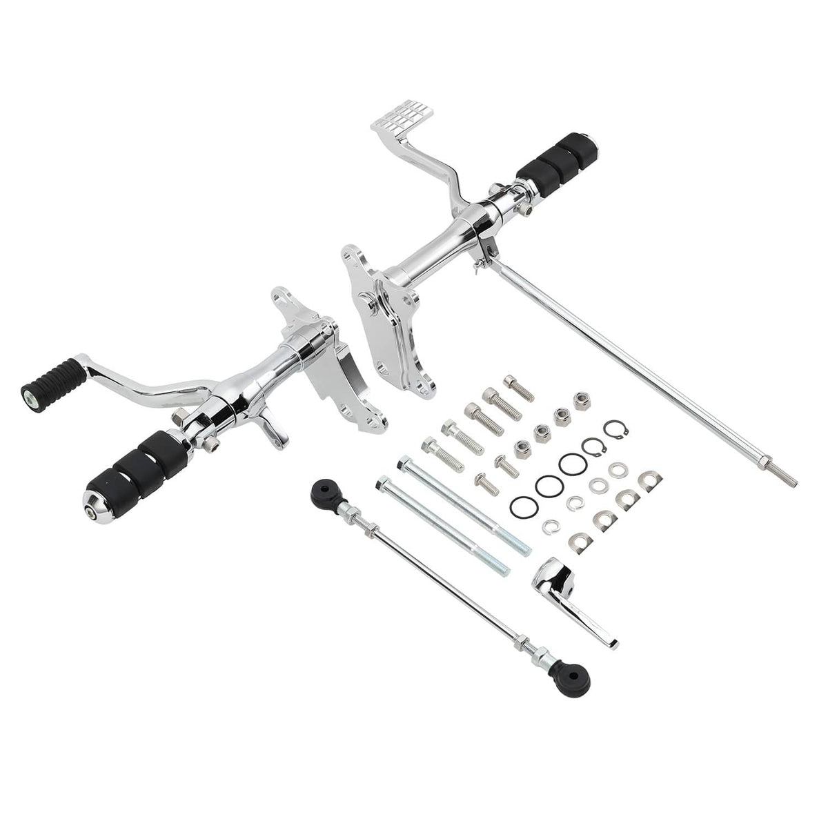 Bethesda Industrial Complete Forward Control Pegs Levers & Linkage For Sportster 883 1200 1991-2003