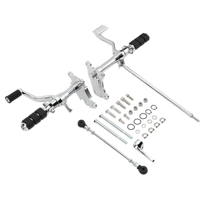 Bethesda Industrial Complete Forward Control Pegs Levers & Linkage For Sportster 883 1200 1991-2003