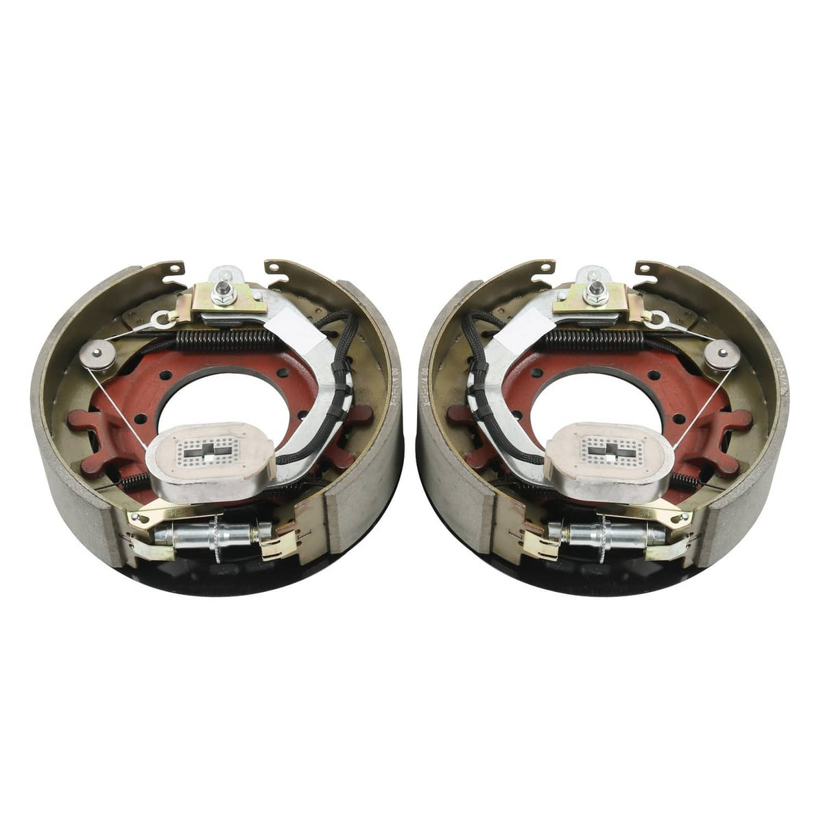 Bethesda Industrial Electric Trailer Brake Assembly Pair For 10K lbs Axle w/Shields 12-1/4"x3-3/8"