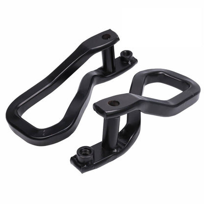 Bethesda Industrial Black Front Tow Recovery Hooks w/ Bolts 84195907 For 2019-2021 GMC Sierra 1500