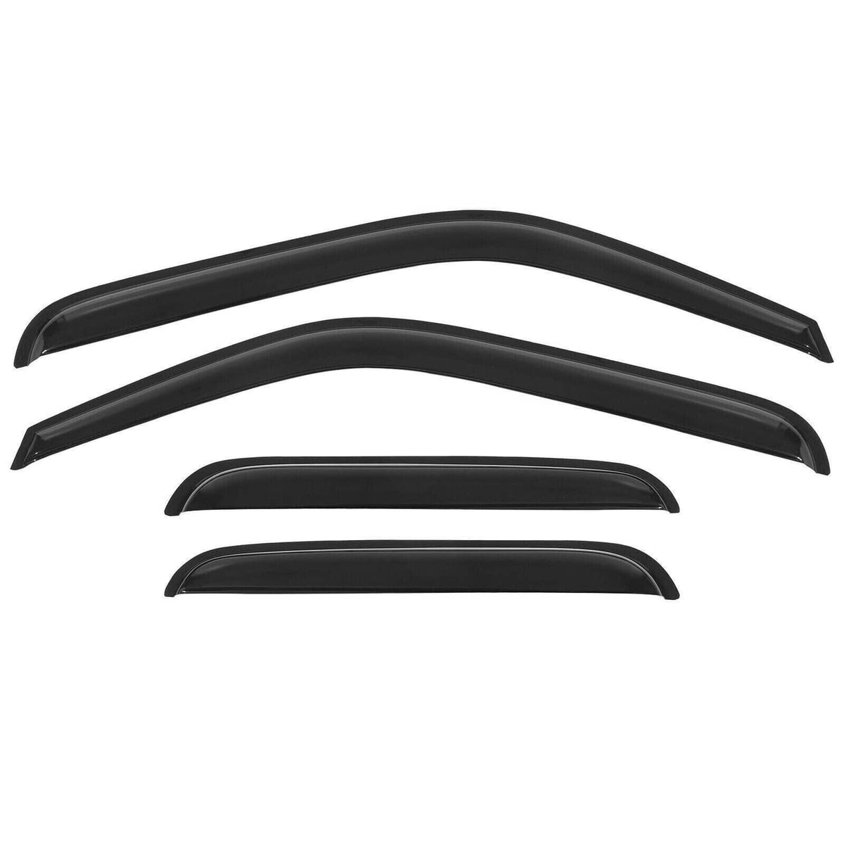 Bethesda Industrial Window Visors Rain Sun Guard for 99-06 Chevy Silverado GMC Sierra Extended Cab