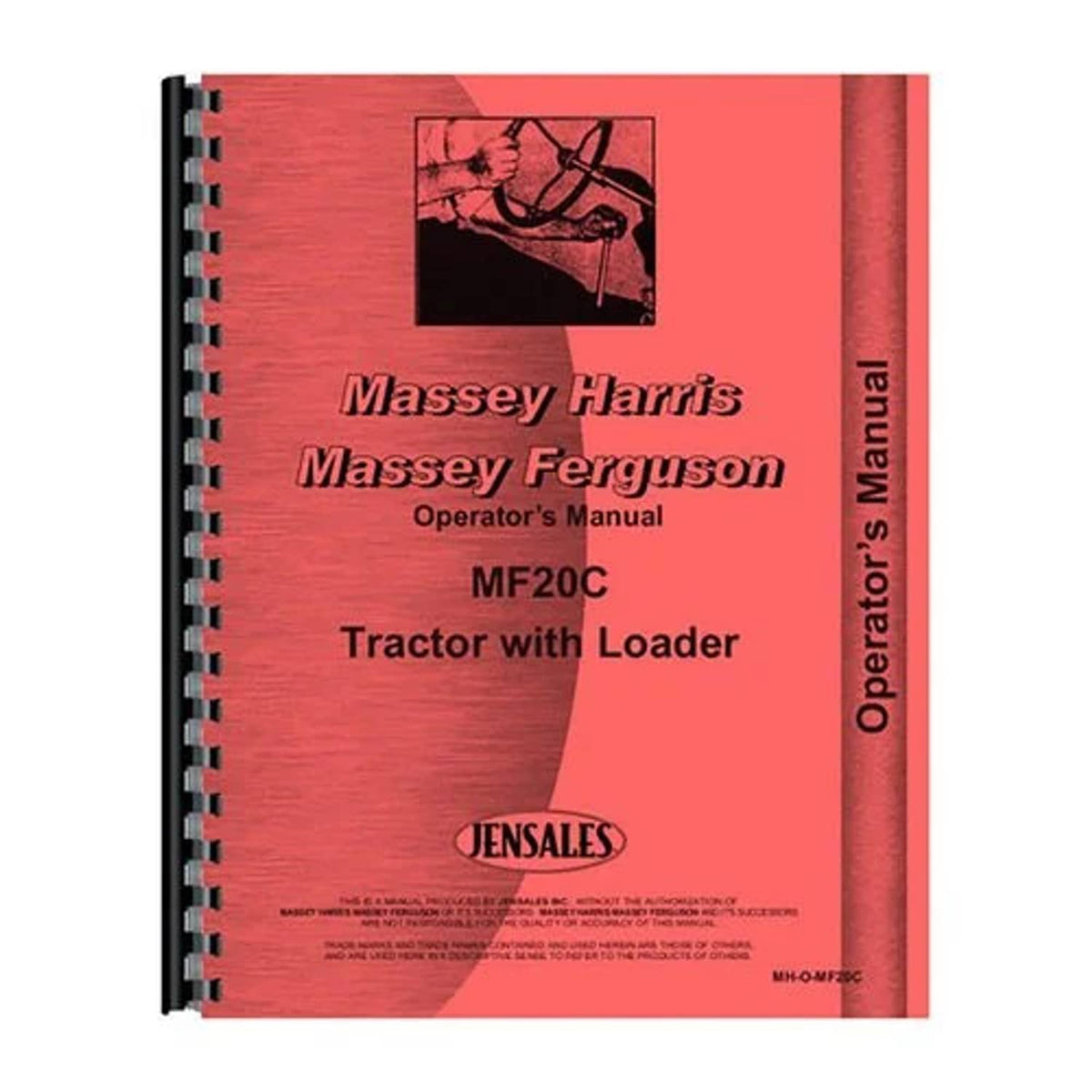 Bethesda Industrial Operator's Manual fits Massey Ferguson 20C 20C
