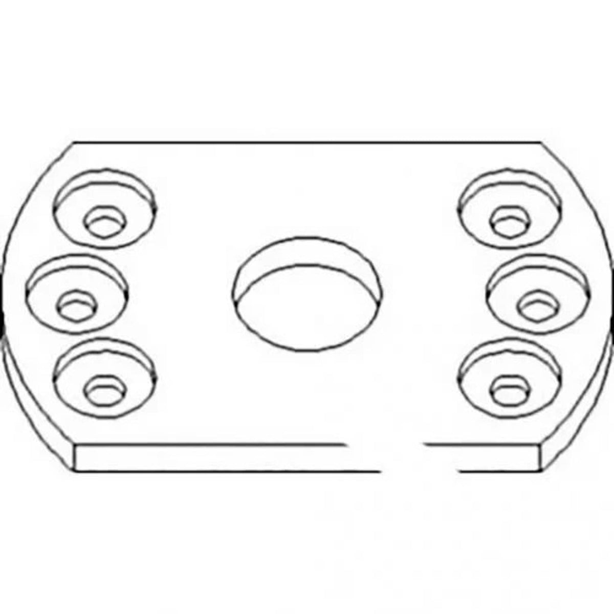 Bethesda Industrial Retainer - Corn Head fits Case IH 1043 1044 1054 1063 1064 1083 1084 1327111C3