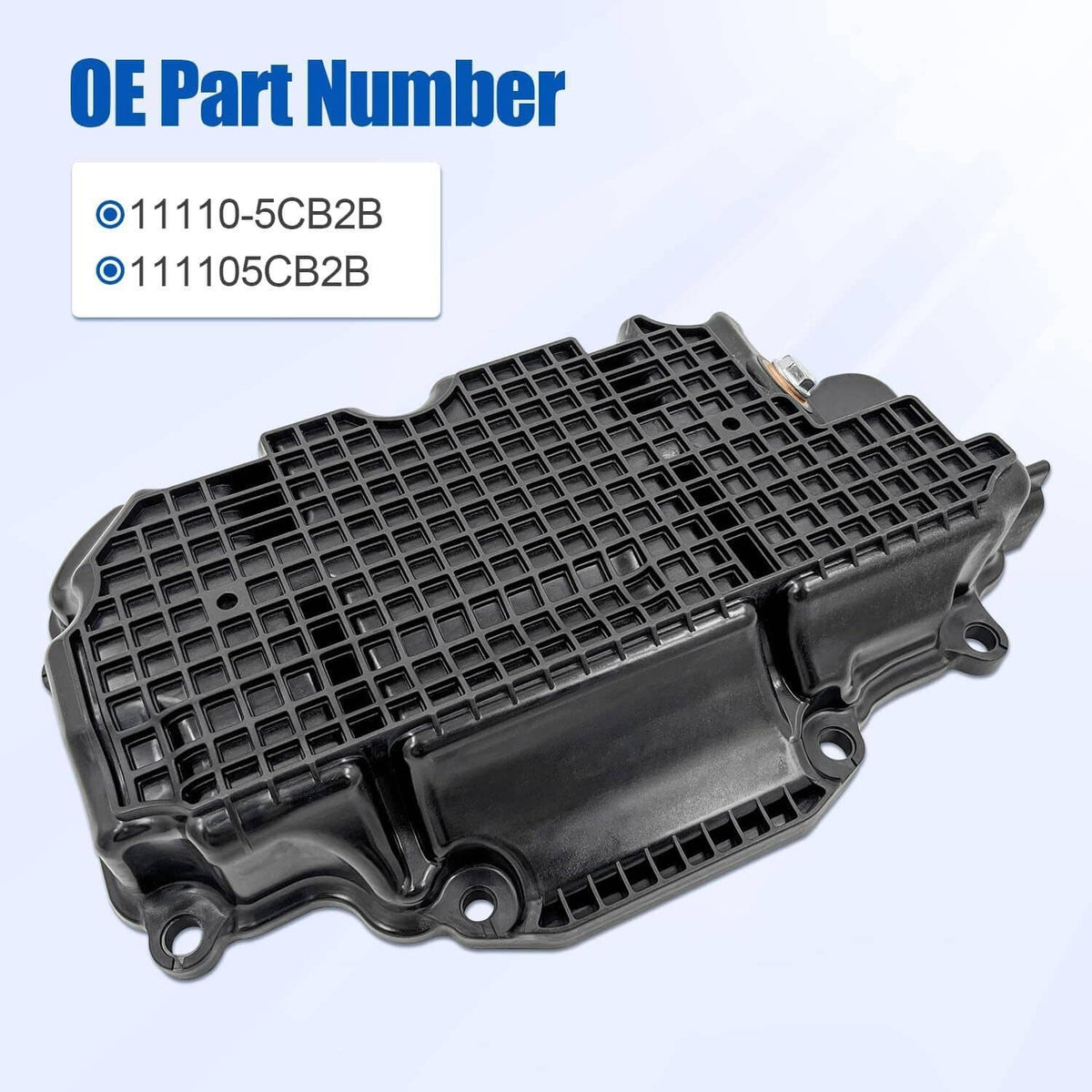 Bethesda Industrial Engine Oil Pan w/ Gasket 111105CA2A for 2017-2022 Infiniti Q50 Q60 3.0L V6 RWD