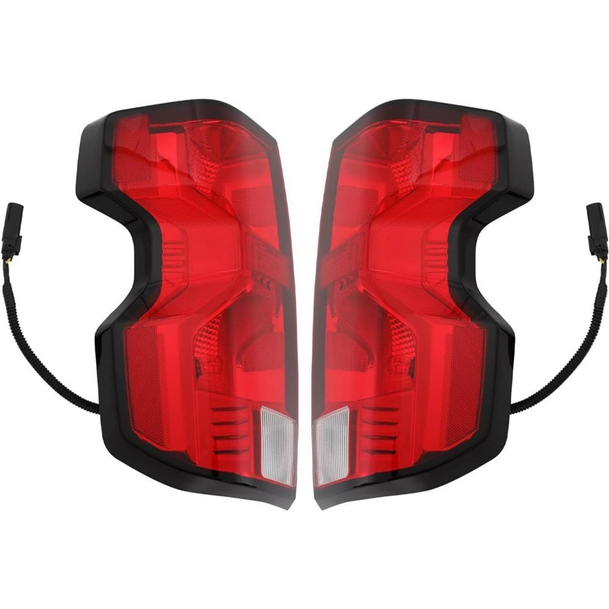 Bethesda Industrial Driver & Passenger Side Halogen Tail Lights w/ Bulb For 2023 2024 Chevy Colorado