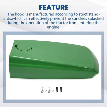 Bethesda Industrial Tractor Upper Hood with Fuel Door For John Deere 4500 4510 4600 4610 4700