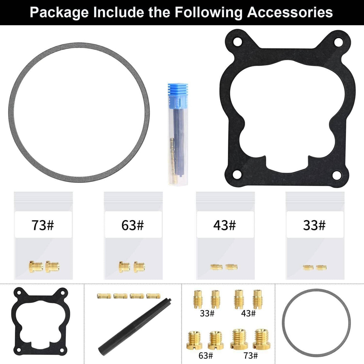 Bethesda Industrial 4 Barrel 4MV Rochester Quadrajet Carburetor For Chevy 327 350 427 454 750 CFM