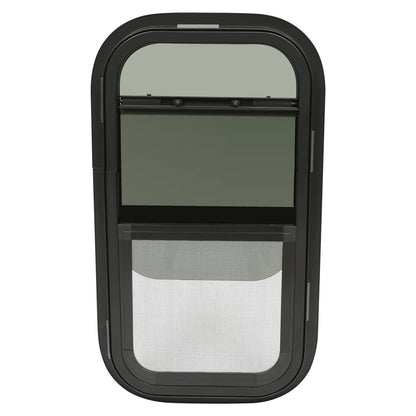 Bethesda Industrial 2 Pack 12"L x 22"W Wall Vertical Sliding RV Window Cargo Trailer W/Trim Kit
