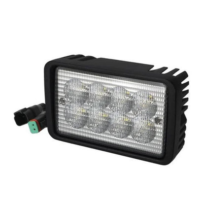 Bethesda Industrial Red Rooster® LED Boom Light & Backhoe Cab Light - Rectangle Flood beam