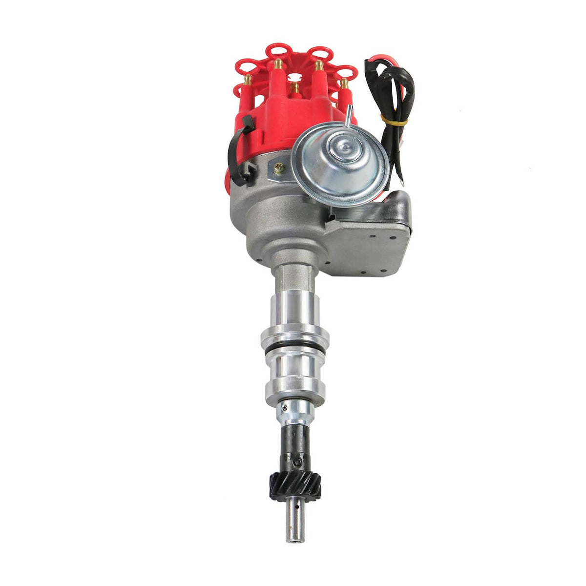 Bethesda Industrial FOR SMALL BLOCK FORD 289-302 Small HEI Distributor + SPARK PLUG WIRES