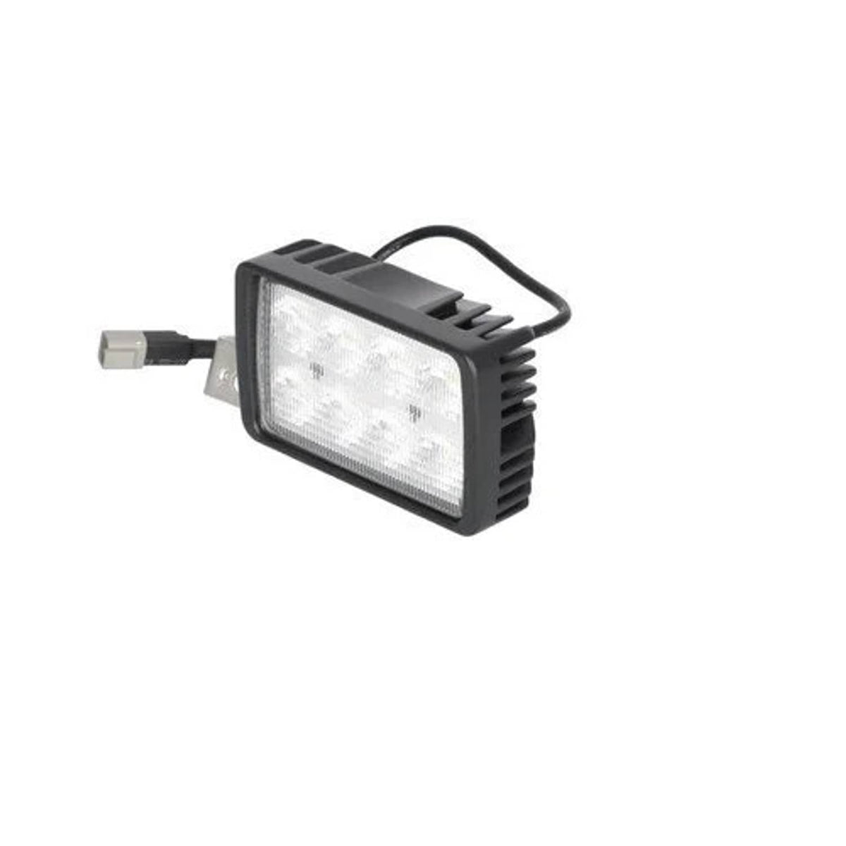 Bethesda Industrial LED Work Light 40W Rectangular Swivel Side Post Mount Flood Beam
