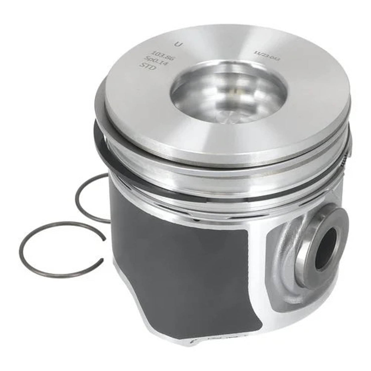 Bethesda Industrial Piston with Rings - 4.069" (103.35 mm) Standard Single Cylinder
