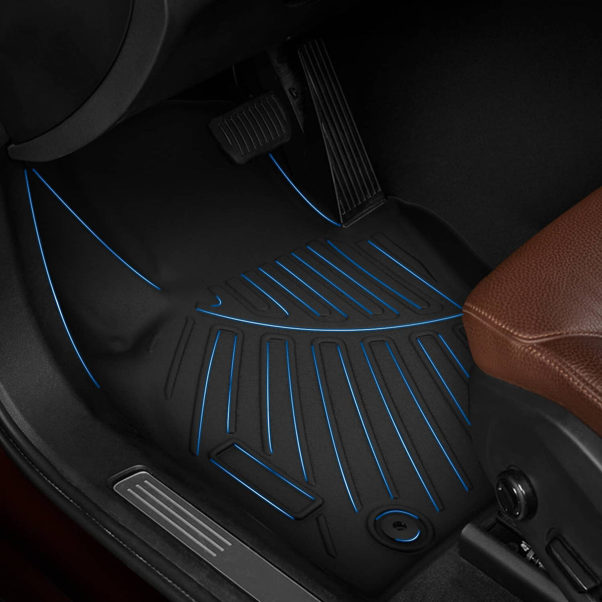 Bethesda Industrial For Mazda CX-90 CX90 2024 2025 TPE 1st & 2nd & 3rd Row Floor Mats Cargo Liners