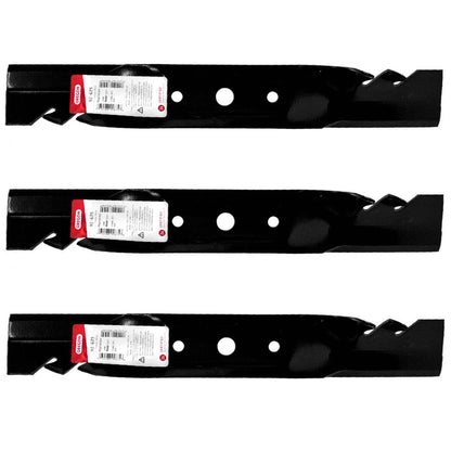 Bethesda Industrial 3PK 48" Deck High Lift Blades Fits GX20250 L120 L130 B1PD1044 B1PD5044