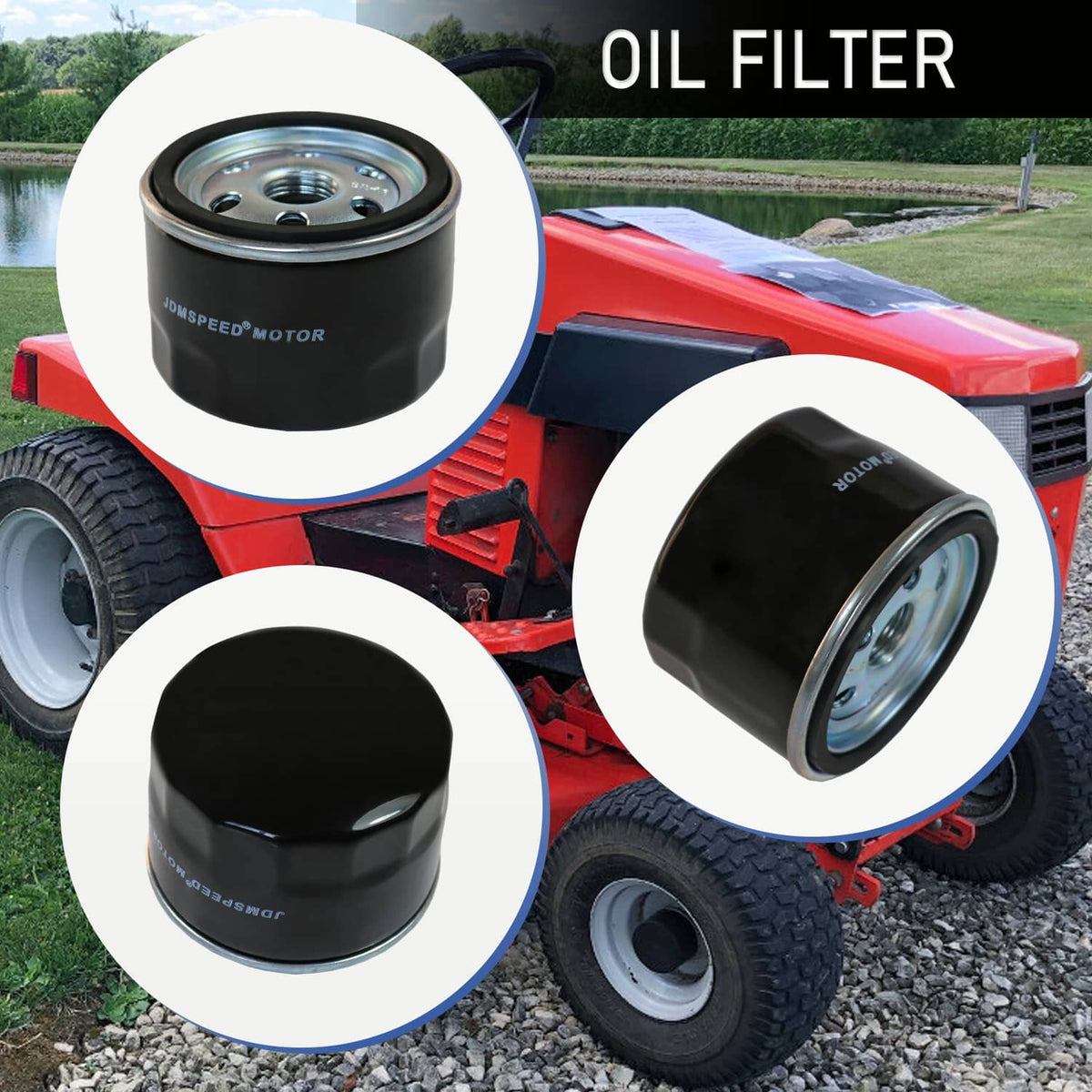 Bethesda Industrial Oil Filter 4 pcs fits BS 5076 695396 696854 492932 492932S 492056