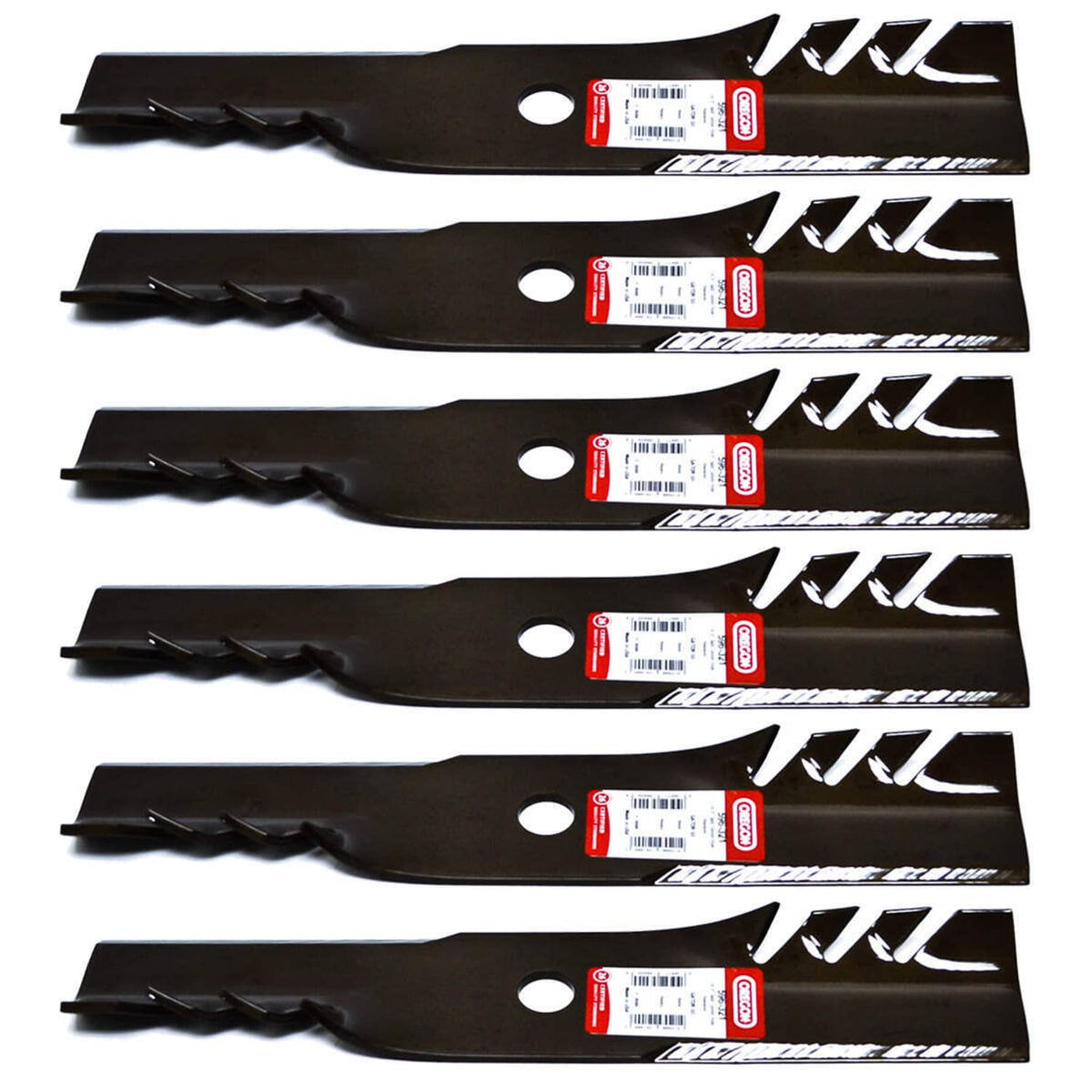 Bethesda Industrial 6PK Gator Mulching Blades 596-321 For 48" Exmark Metro Turf Tracer 15/16" Hole