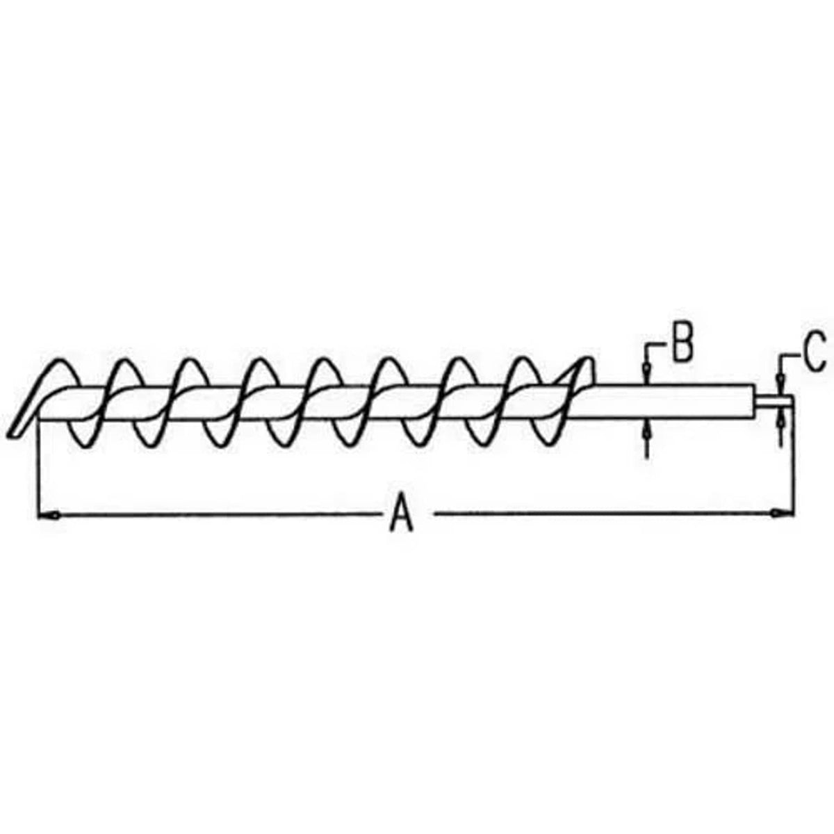 Bethesda Industrial Horizontal Unloading Auger fits John Deere 9400 9500 9600 9610 9610 AH143729