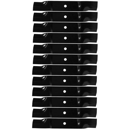 Bethesda Industrial 12PK High Lift Blades for Cub Cadet 01005337 for 54" Deck Tank Commercial