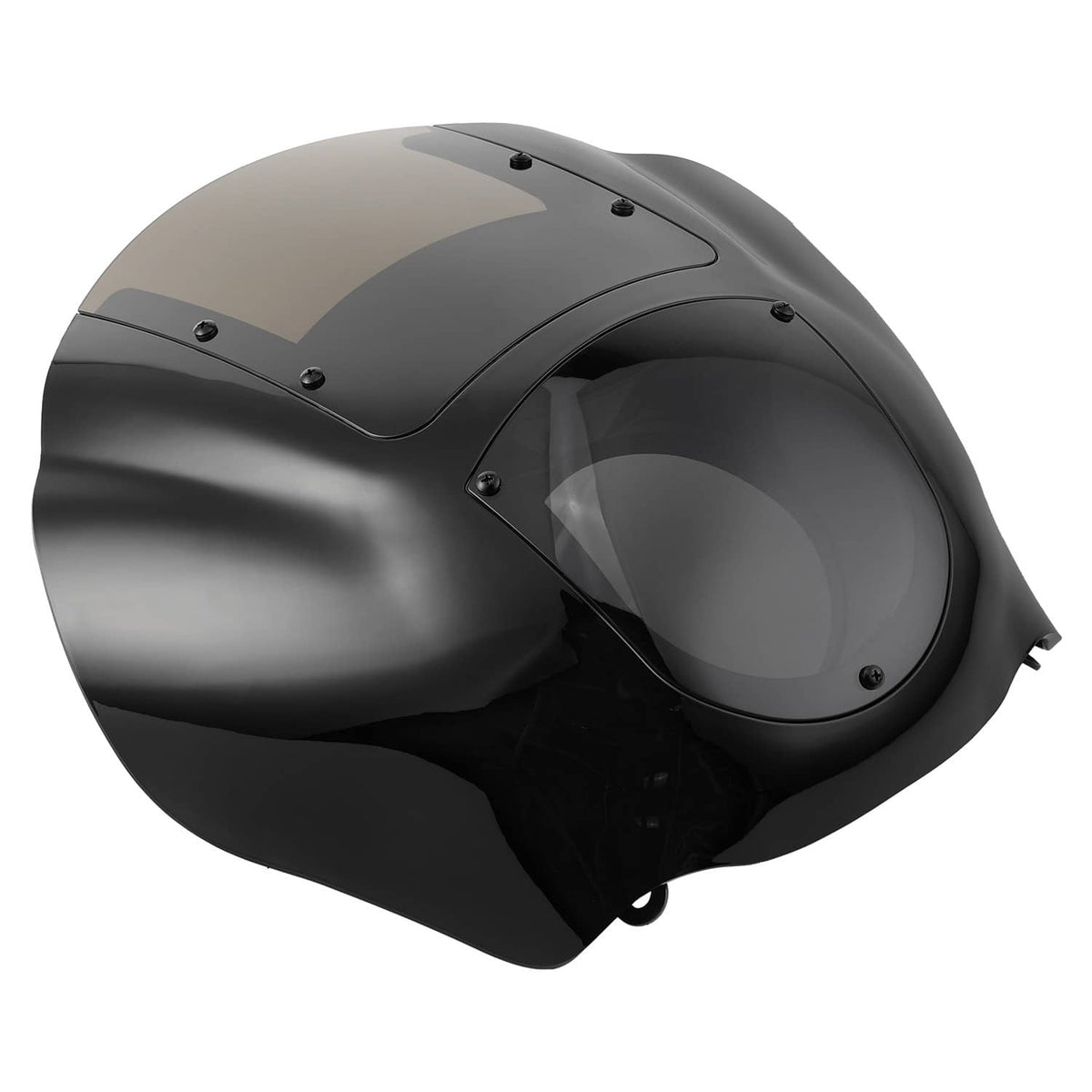 Bethesda Industrial Front Headlight Fairing and Windshield For Harley 2006-2017 Dyna Low Rider FXDL