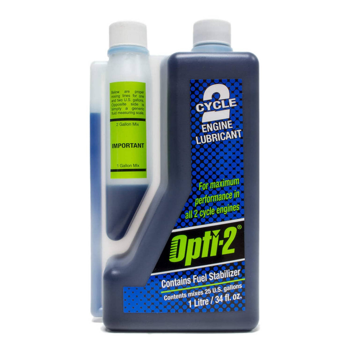 Bethesda Industrial Opti 34oz Bottle 2 Cycle Engine Oil Mix Opti-2 Enviro Formula 20112
