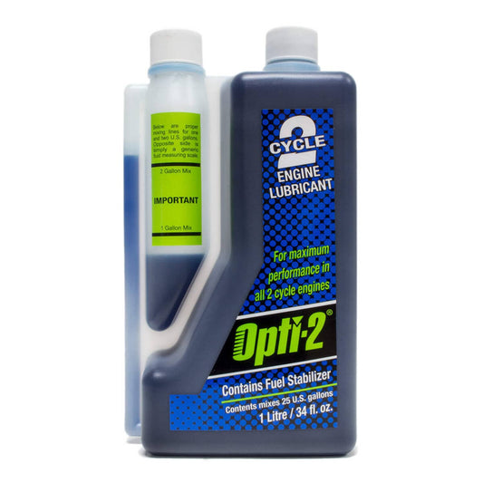 Bethesda Industrial Opti 34oz Bottle 2 Cycle Engine Oil Mix Opti-2 Enviro Formula 20112