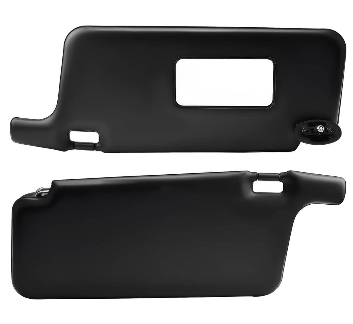 Bethesda Industrial Black Sun Visors Left Driver & Right Passenger Fit For 1996-2001 Honda Civic
