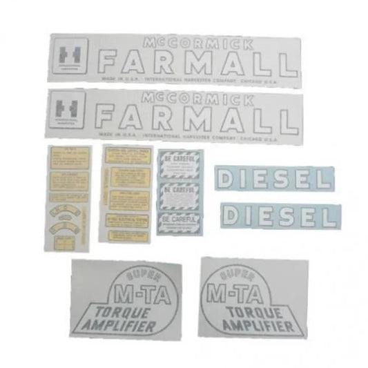 Bethesda Industrial Decal Set Super MTA Diesel Vinyl fits International Super M