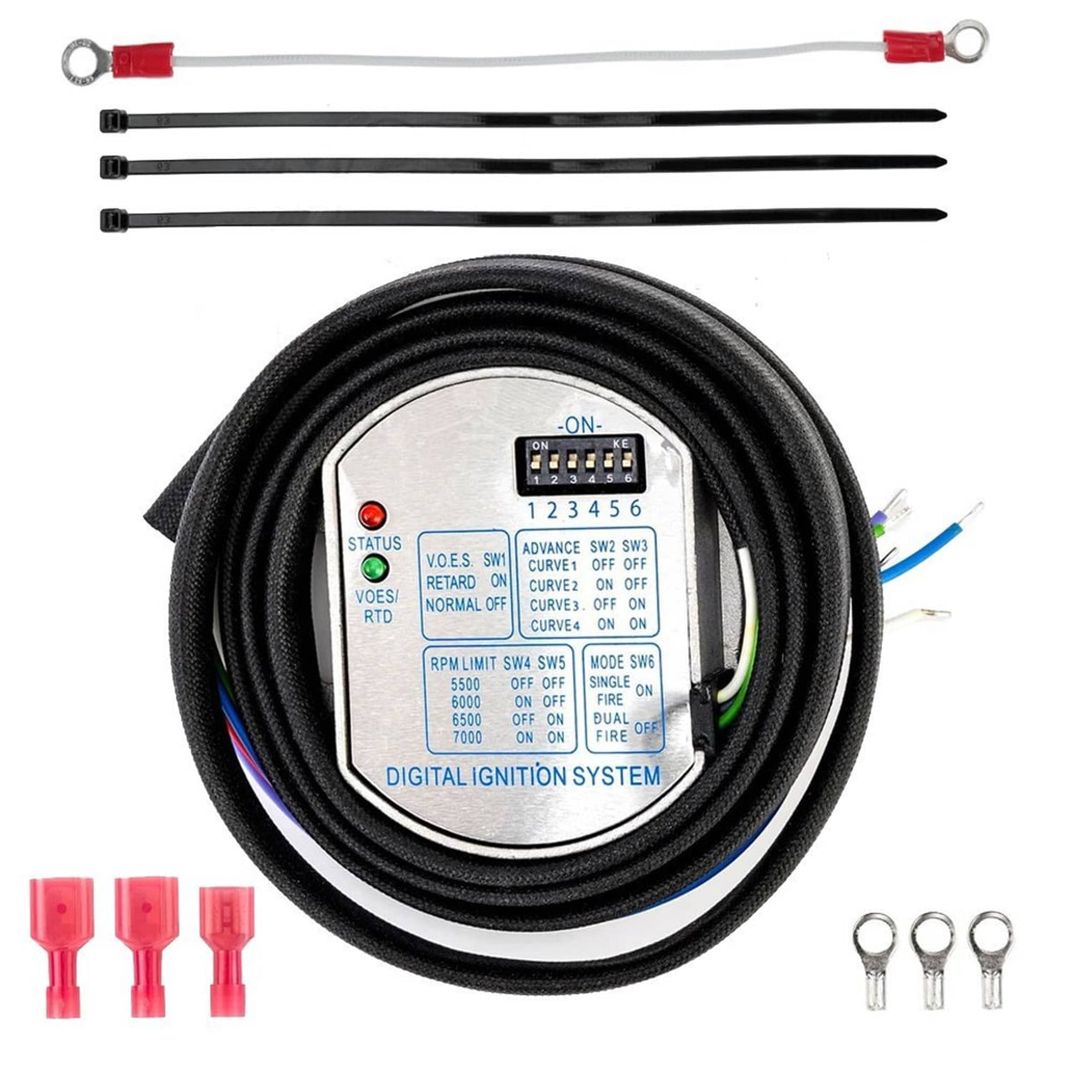 Bethesda Industrial For Harley Dyna Programmable Single Fire 53-644 Electronic Ignition Module