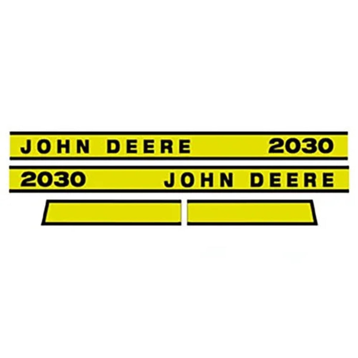 Bethesda Industrial 2030 Hood Decal fits John Deere 2030 JD2030