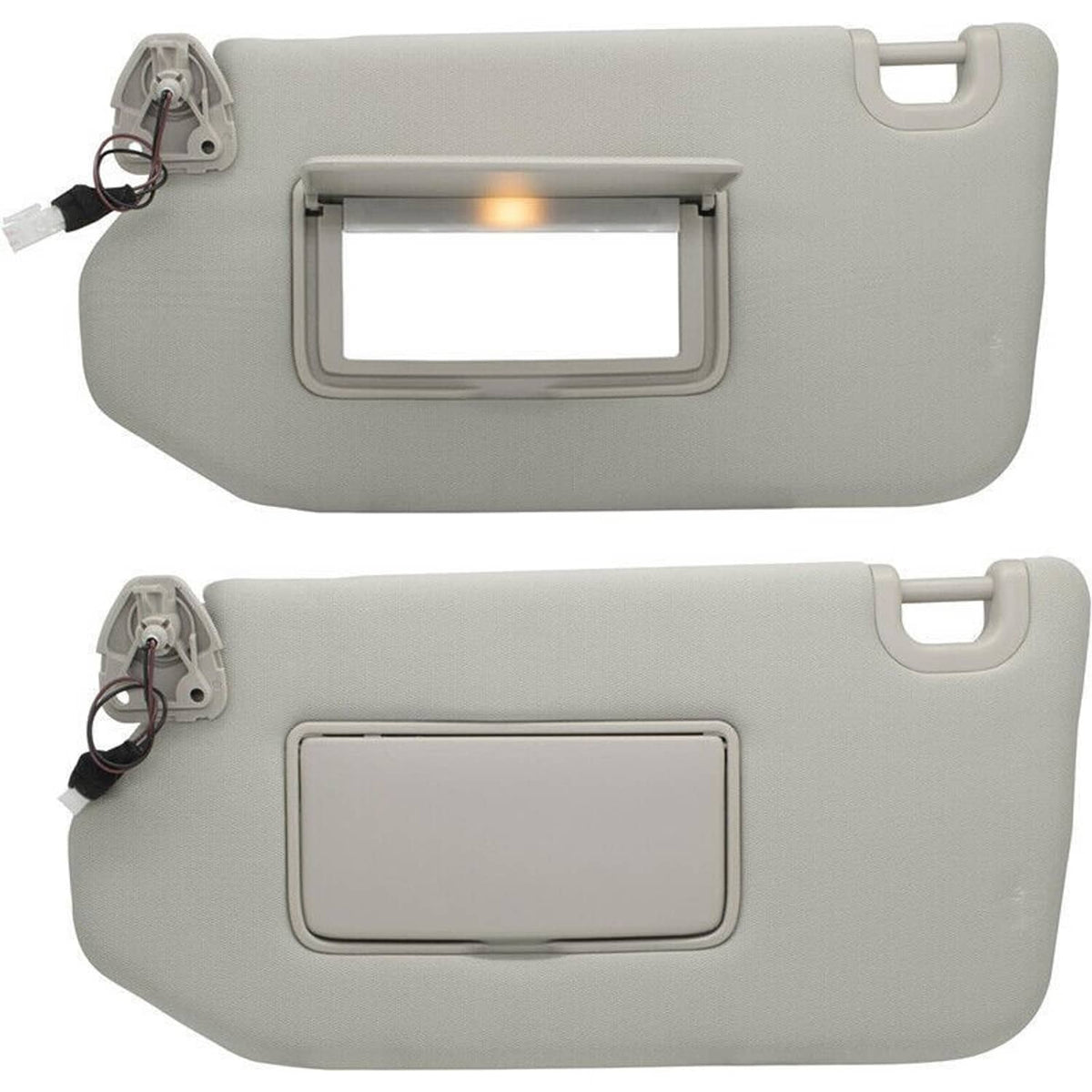 Bethesda Industrial New Left Driver Gray Sun Visor w/ Lamp 96401-9PB0A for 2013-18 Nissan Pathfinder