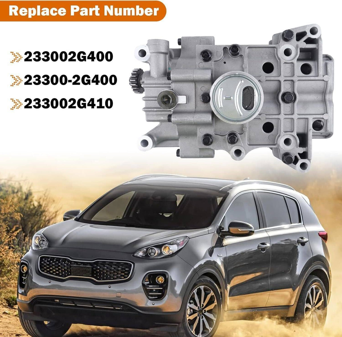 Bethesda Industrial Oil Pump 23300-2G400 20 Teeth Fit For Hyundai Tucson Santa Fe Sport 2.4L New