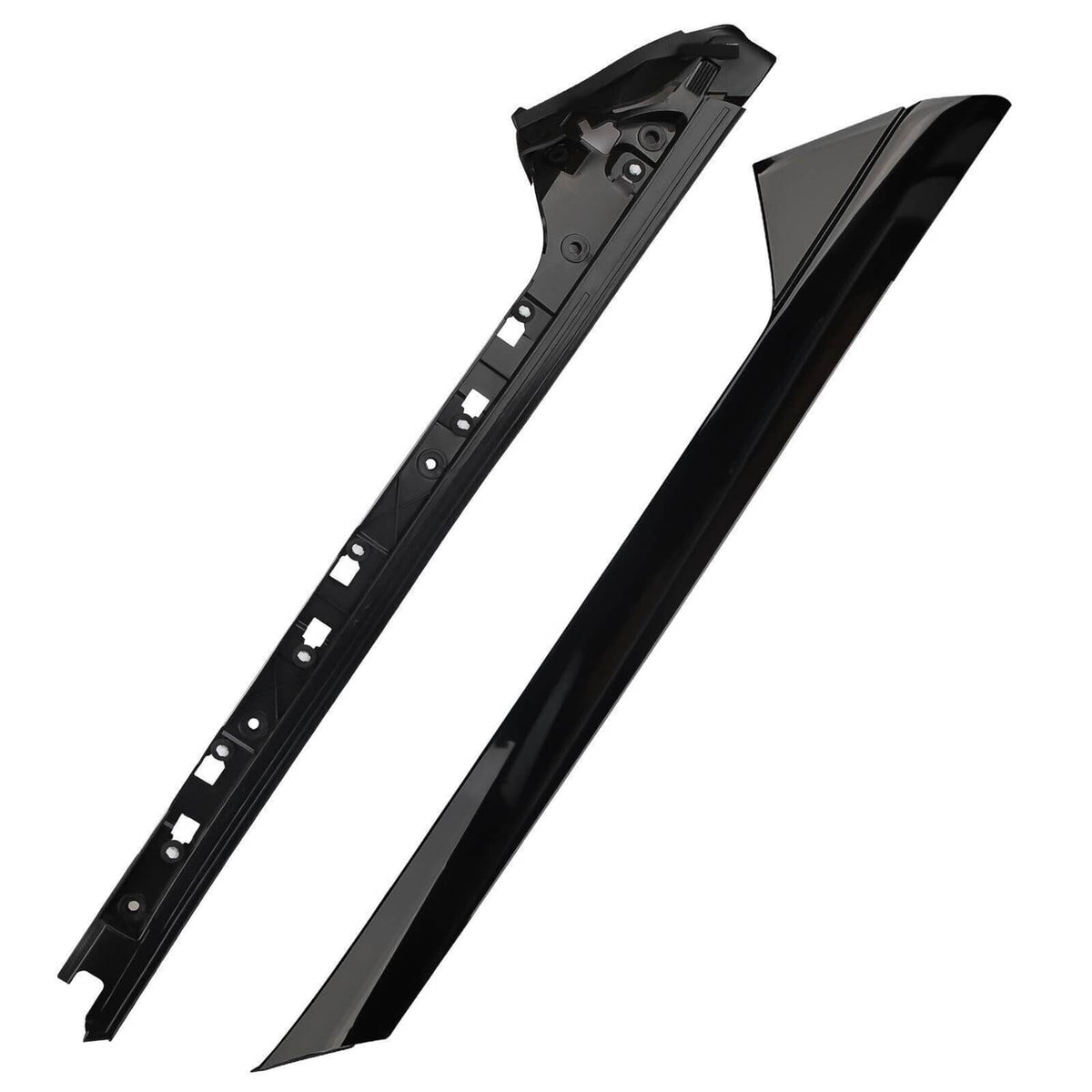 Bethesda Industrial 2 Pairs Left Right Side Windshield A-Pillar Molding Trim for 11-19 Ford Explorer