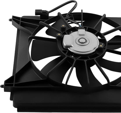 Bethesda Industrial 2Pcs A/C Condenser Radiator Cooling Motor Fan For 2013-2017 Honda Accord Touring