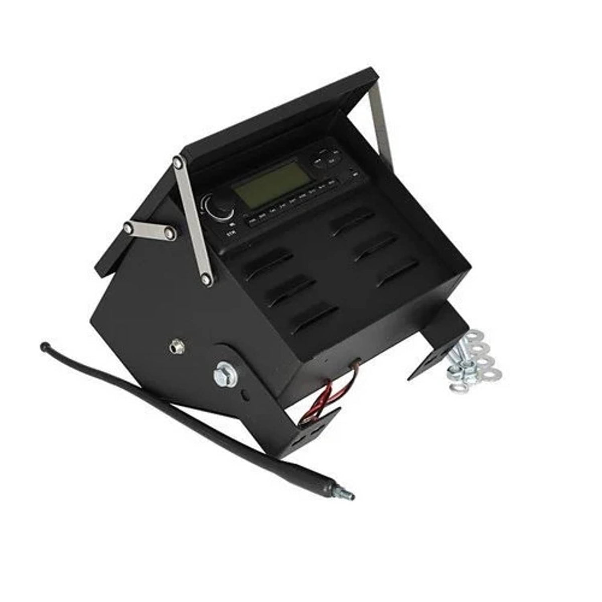 Bethesda Industrial Fender Mount Radio AM/FM Weather Band USB MP3 Clock