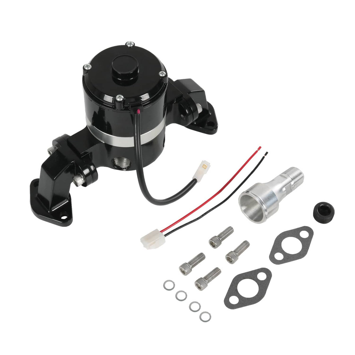 Bethesda Industrial Black Big Block Chevy Electric Water Pump 390 427 454 EWP BBC High Volume Flow