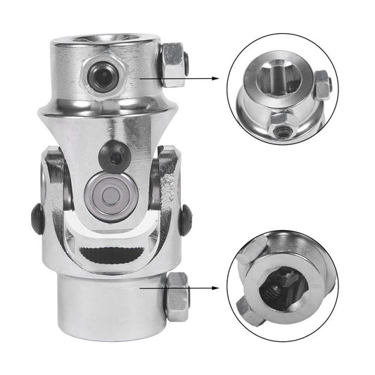 Bethesda Industrial New 3/4-36 Spline 3/4 DD U-Joint For Chevy Ford Universal Steering Shaft Coupler