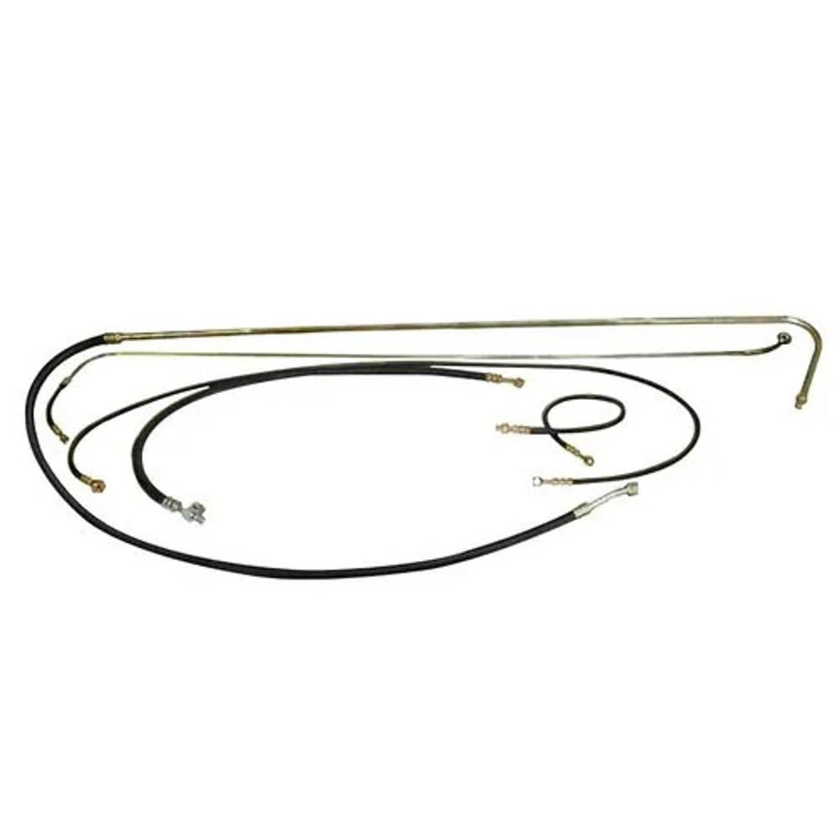 Bethesda Industrial Hose Kit O-Ring with Steel Suction Line - 5 Hoses fits International 1086 1486