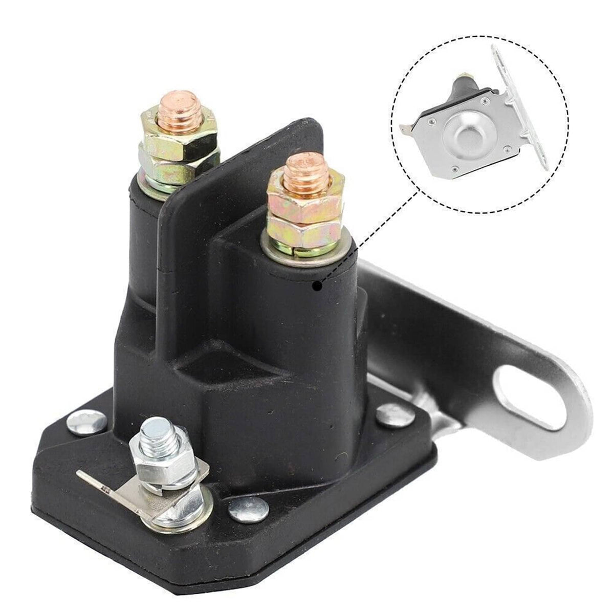 Bethesda Industrial New Lawn Mower Starter Solenoid Compatible for Trombe 030817 8321211210