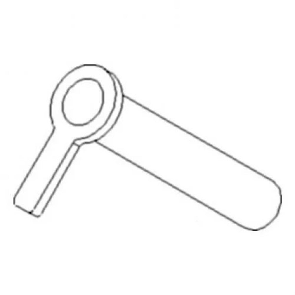 Bethesda Industrial Drawbar Pin - Front fits John Deere 2510 2520 3010 AR26415