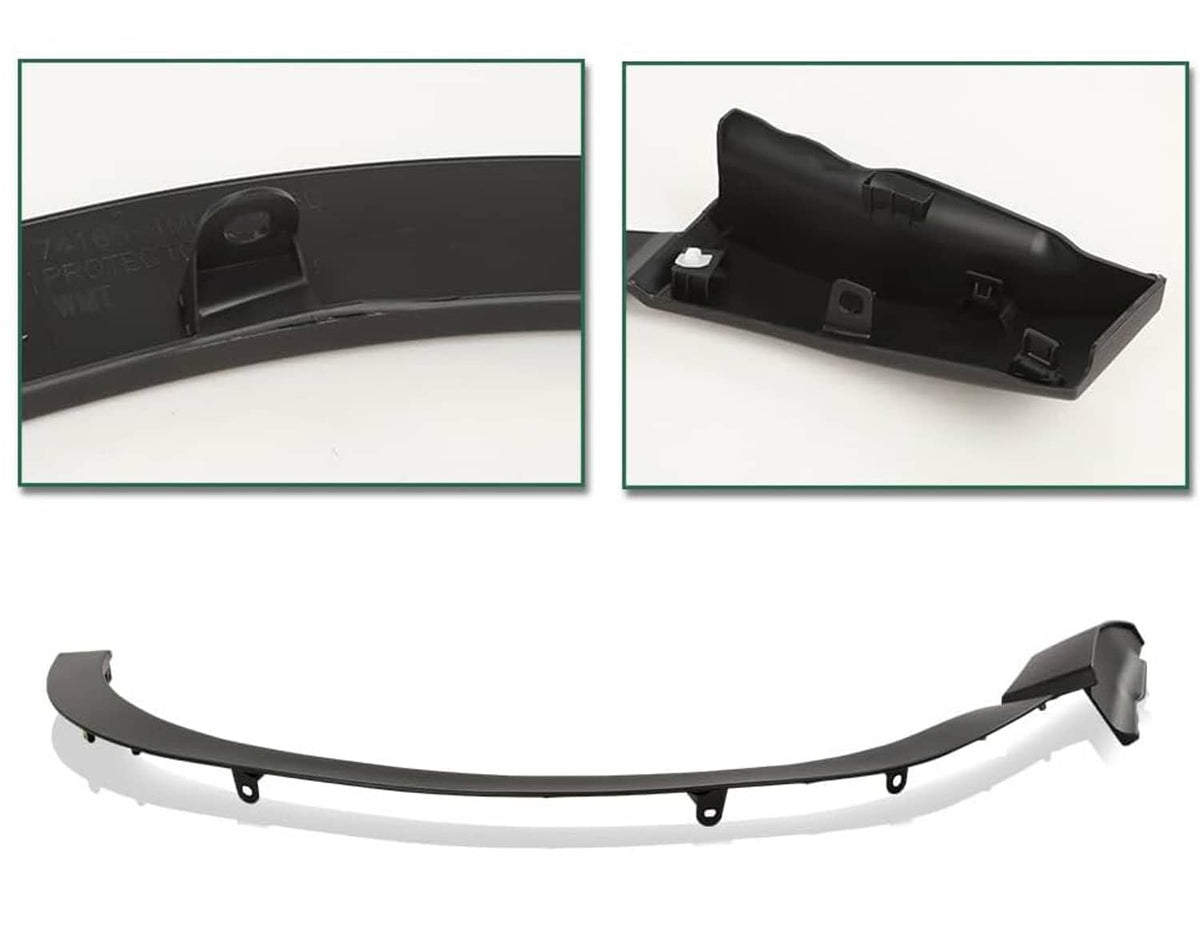 Bethesda Industrial Black Fender Trim Set For 2017-2022 Honda CR-V Front Driver and Passenger Side