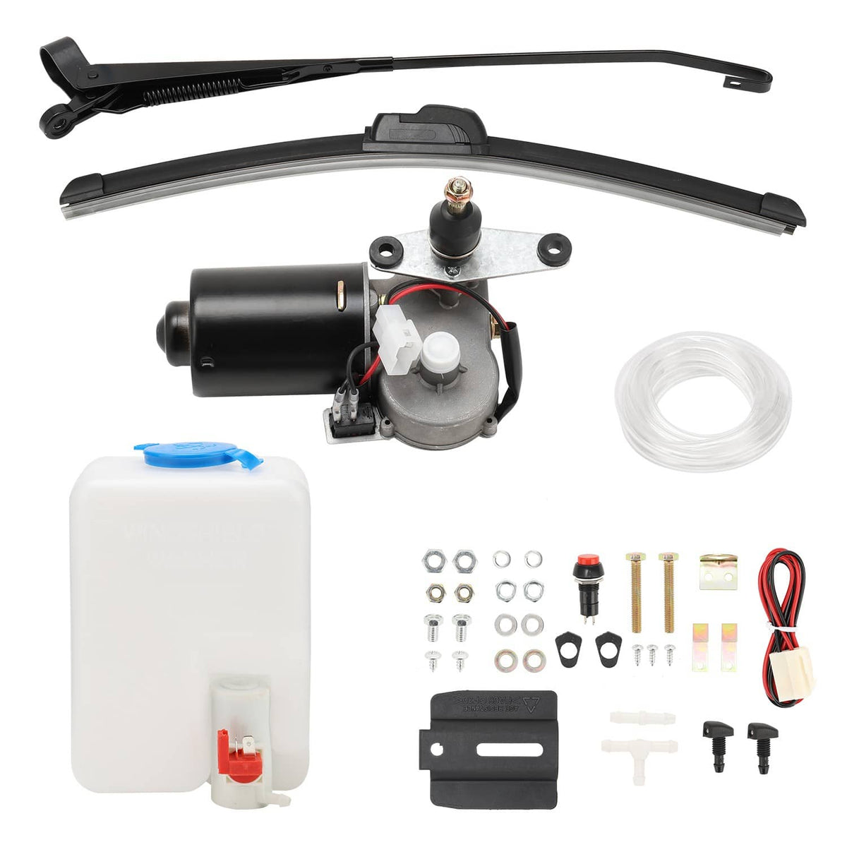 Bethesda Industrial 12V Electric Windshield Wiper Motor Kit Fit For Polaris Ranger 570/900/1000 US