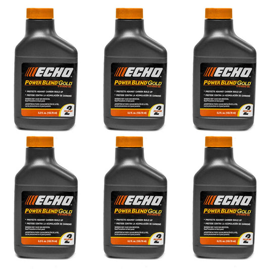 Bethesda Industrial 6PK Echo Oil 5.2 Ounce Bottles of 2-Cycle Oil - Power Blend 6450002 6450002G
